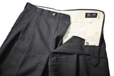 画像5: Used The Kensington Collection Pleated Wool Slacks made in USA (5)