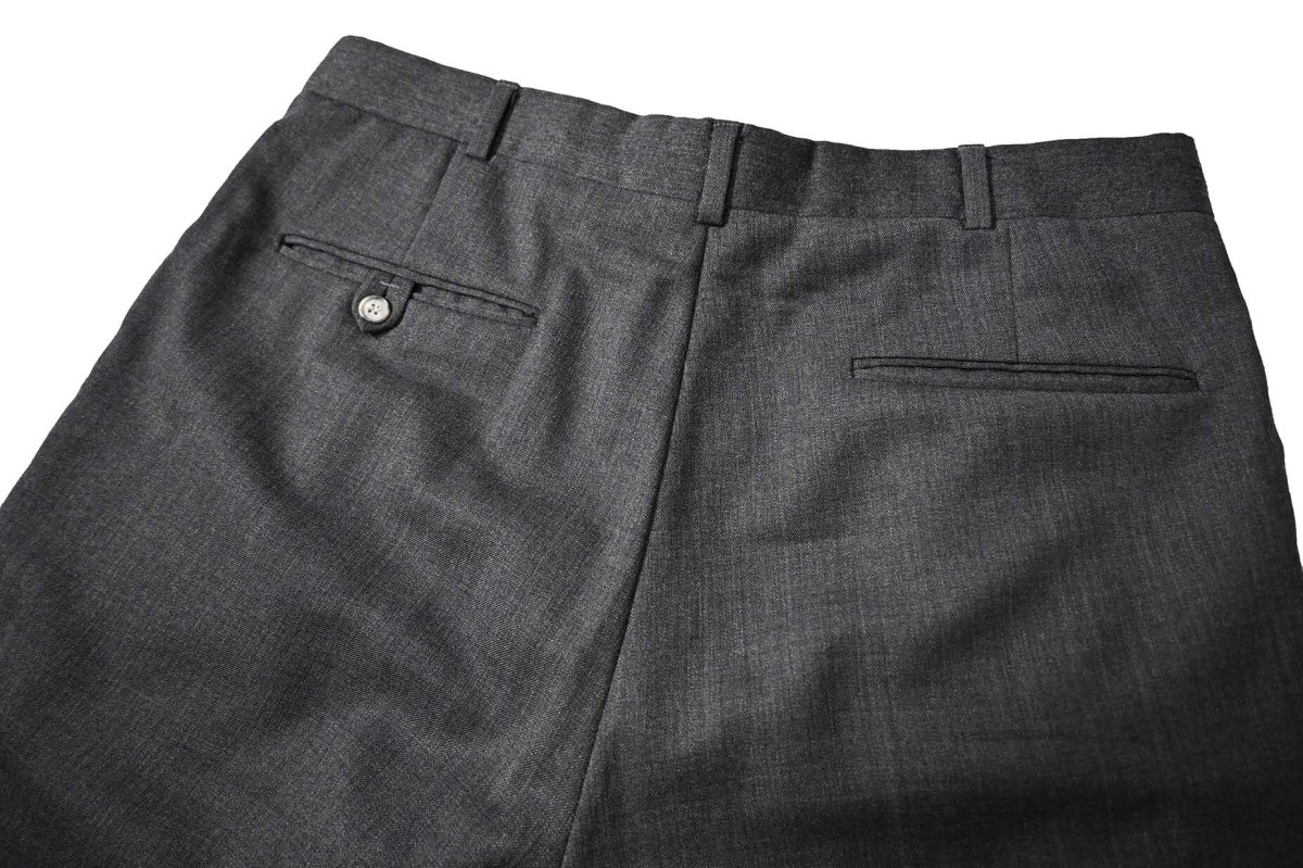 画像4: Used The Kensington Collection Pleated Wool Slacks made in USA (4)