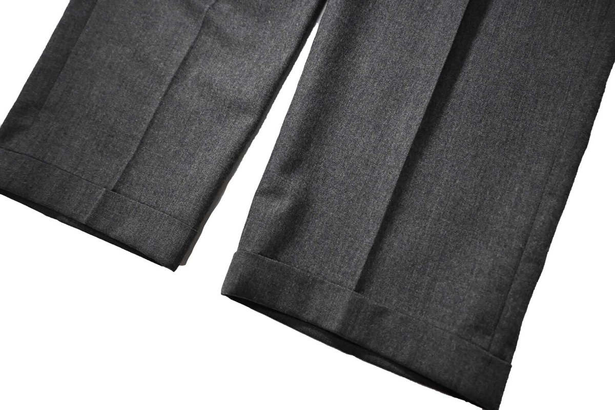 画像3: Used The Kensington Collection Pleated Wool Slacks made in USA (3)