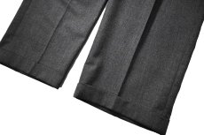 画像3: Used The Kensington Collection Pleated Wool Slacks made in USA (3)