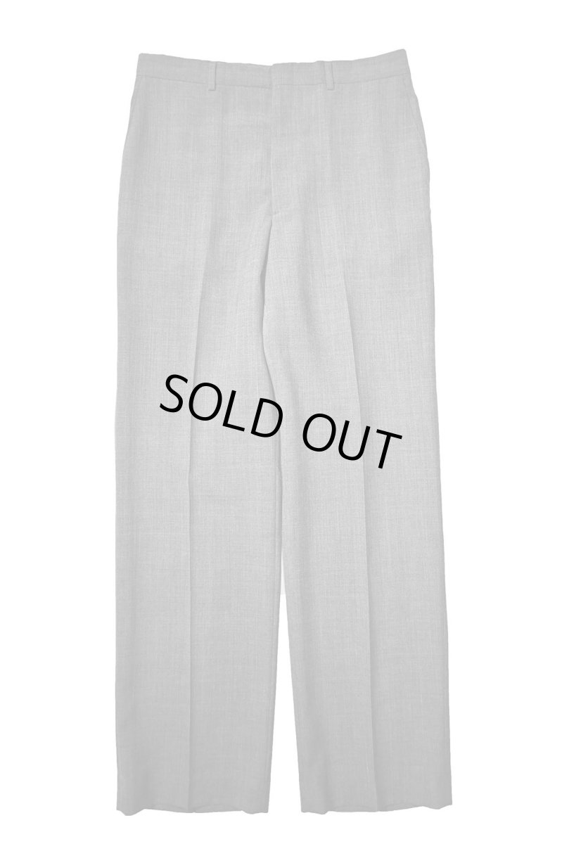 画像1: Used Haggar Pleated Polyester/Wool Slacks made in USA (1)