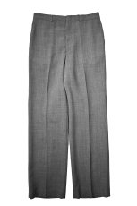 画像1: Used Haggar Pleated Polyester/Wool Slacks made in USA (1)