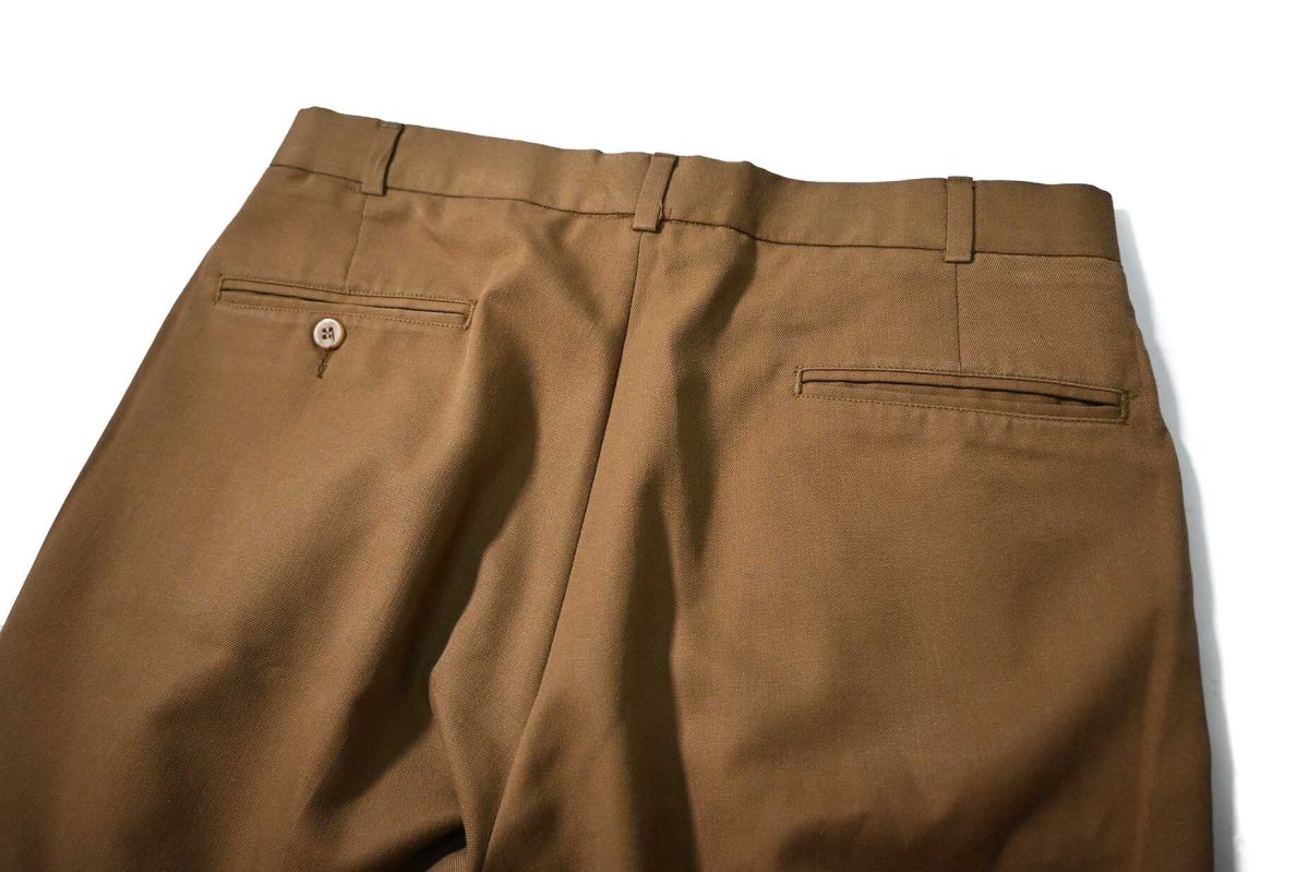 画像4: Used Perry Ellis Portfolio Pleated Polyester/Rayon Slacks (4)