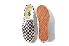 画像4: VANS Classic Slip-On Checkerboard Pale Petal Pink/Black バンズ　 (4)