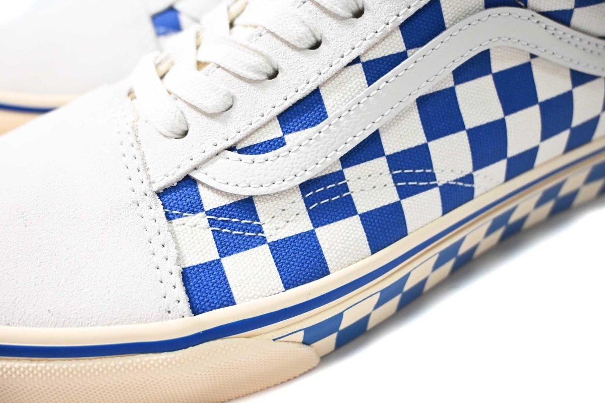 画像3: VANS Old Skool Checkerboard Navy/Marshmallow バンズ　 (3)
