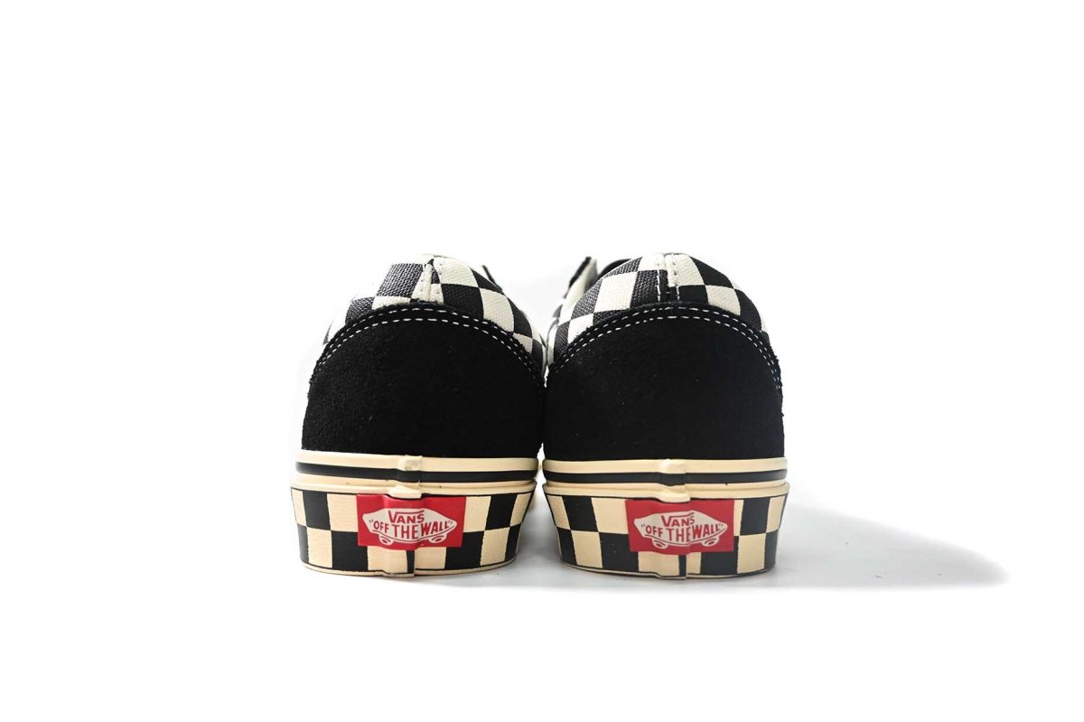 画像5: VANS Old Skool Checkerboard Black/Marshmallow バンズ　 (5)