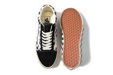 画像4: VANS Old Skool Checkerboard Black/Marshmallow バンズ　 (4)