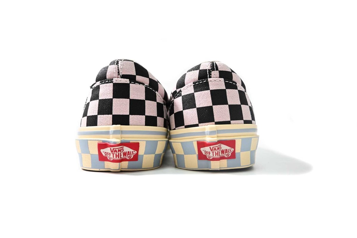画像5: VANS Classic Slip-On Checkerboard Pale Petal Pink/Black バンズ　 (5)