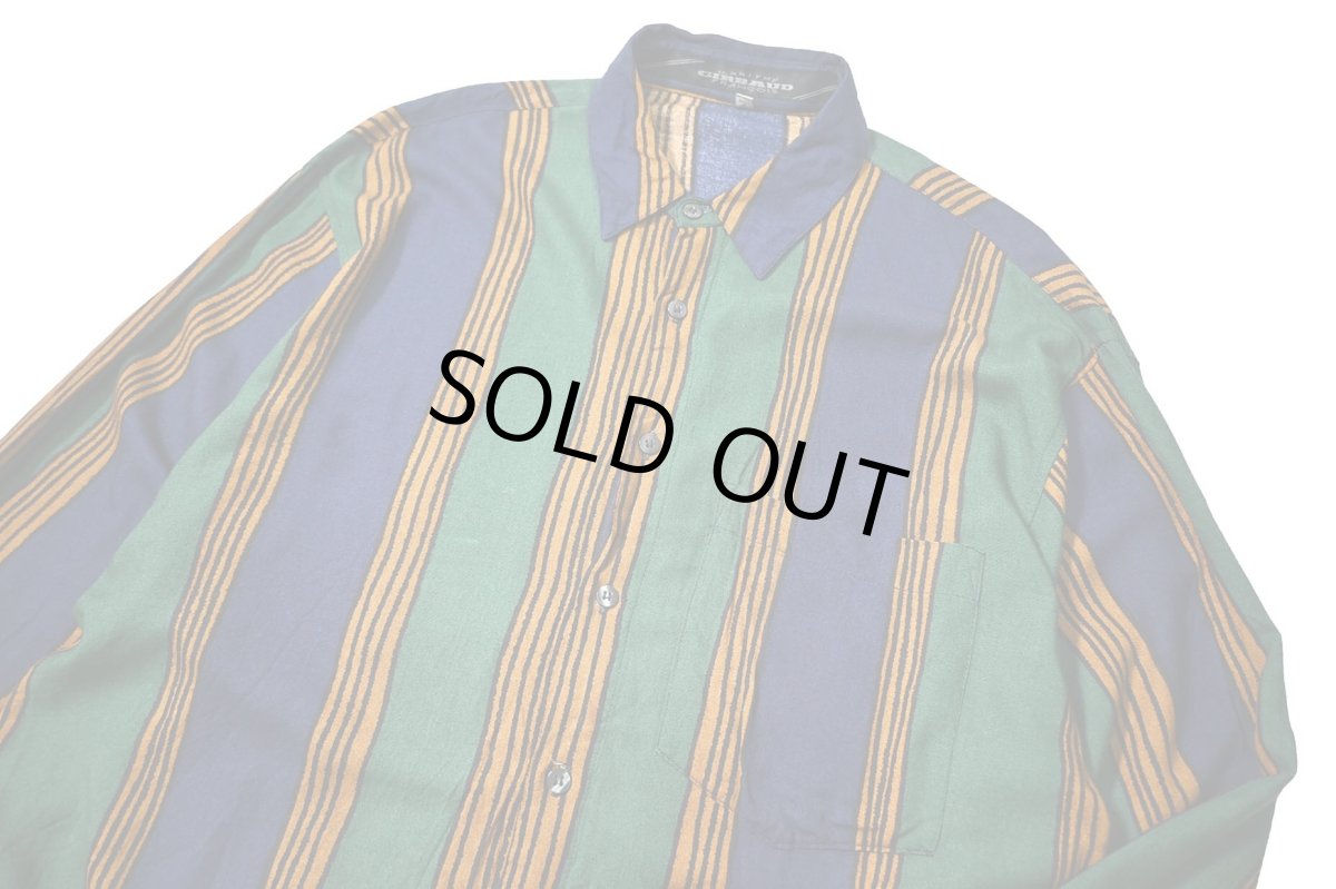 画像2: 90s Used Marithé François Girbaud Rayon Shirt (2)