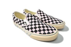 画像2: VANS Classic Slip-On Checkerboard Pale Petal Pink/Black バンズ　 (2)