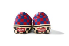 画像5: VANS Classic Slip-On Checkerboard Red/Blue バンズ　 (5)