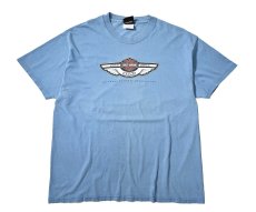 画像1: 00s Used Harley-Davidson Print Tee (1)
