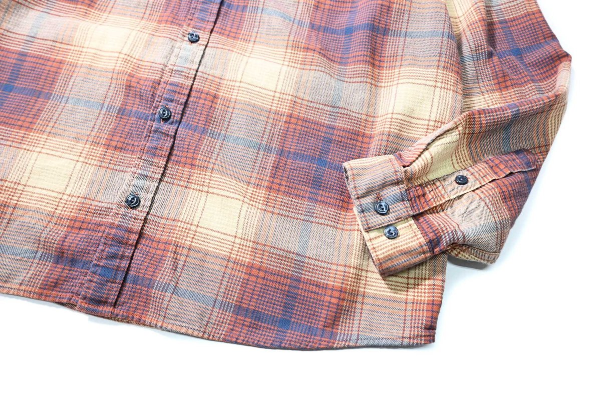 画像3: 19' Used patagonia Lightweight Fjord Flannel Shirt (3)