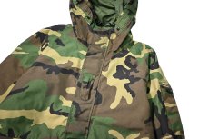 画像2: 02' Used Us Army ECWCS Gen1 GORE-TEX Parka Woodland Camo (2)