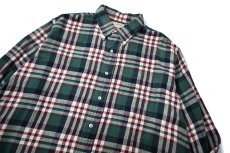画像2: 80s Used L.L.Bean Flannel Shirt made in USA (2)