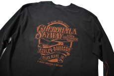 画像5: 00s Used Harley-Davidson L/S Print Pocket Tee made in USA (5)