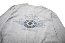 画像5: 00s Used Harley-Davidson L/S Print Henley Tee (5)