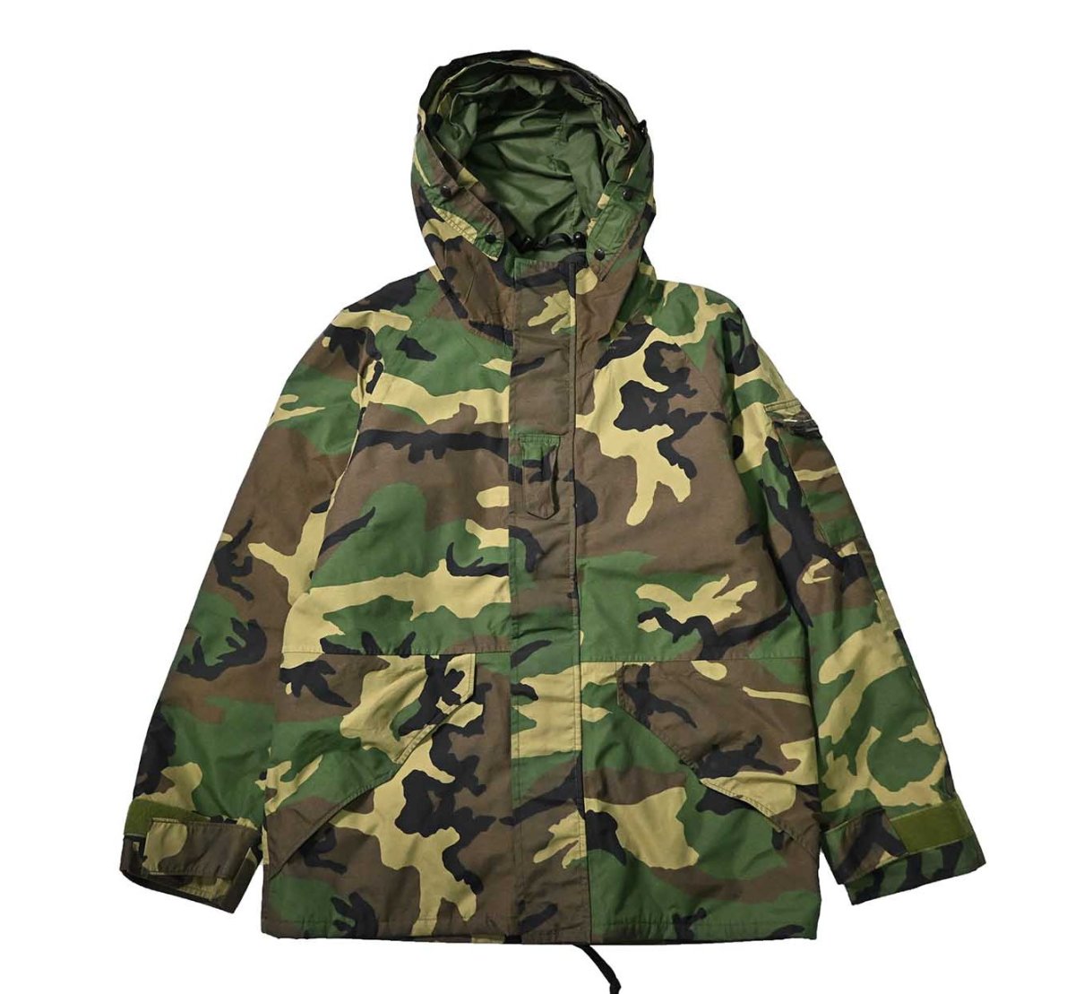 画像1: 02' Used Us Army ECWCS Gen1 GORE-TEX Parka Woodland Camo (1)