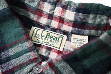 画像4: 80s Used L.L.Bean Flannel Shirt made in USA (4)