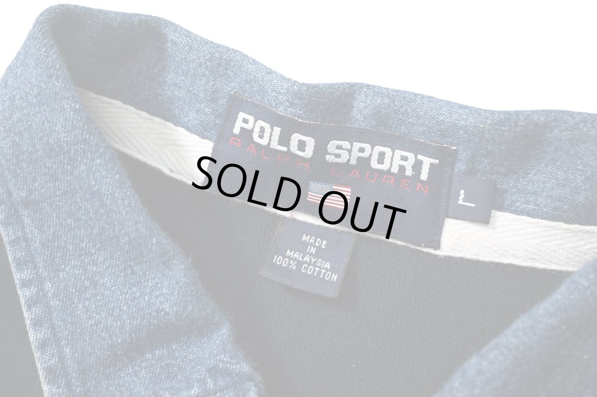 画像4: 90s Used Polo Sport Ralph Lauren Rugger Shirt ラルフローレン (4)