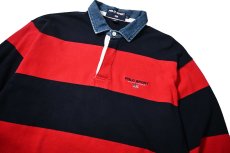 画像2: 90s Used Polo Sport Ralph Lauren Rugger Shirt (2)