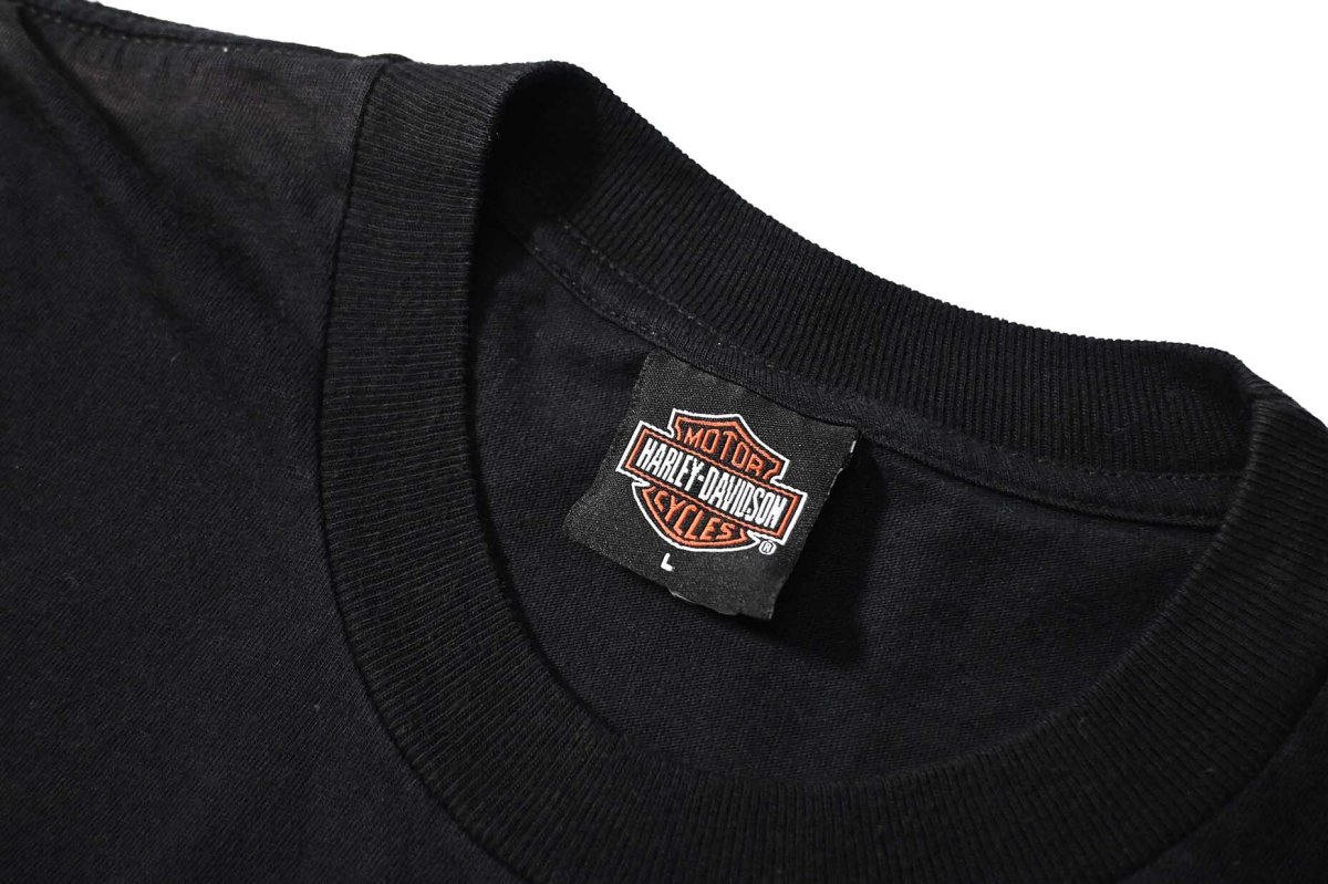 画像4: 00s Used Harley-Davidson Print Tee made in USA (4)