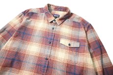 画像2: 19' Used patagonia Lightweight Fjord Flannel Shirt (2)