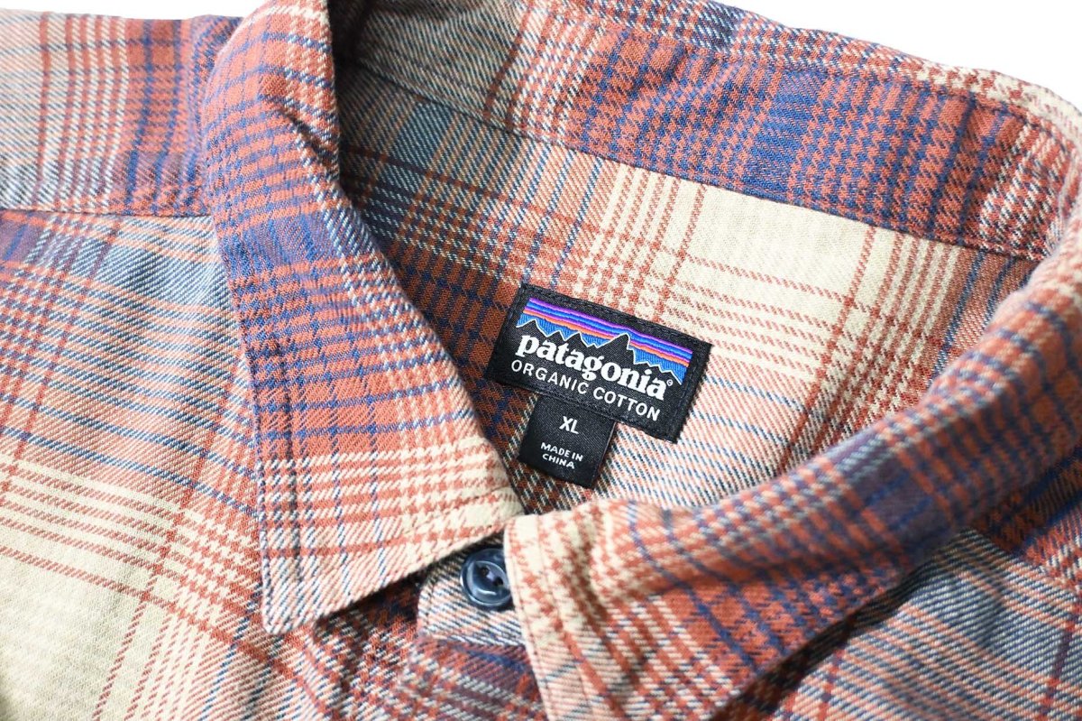 画像4: 19' Used patagonia Lightweight Fjord Flannel Shirt (4)