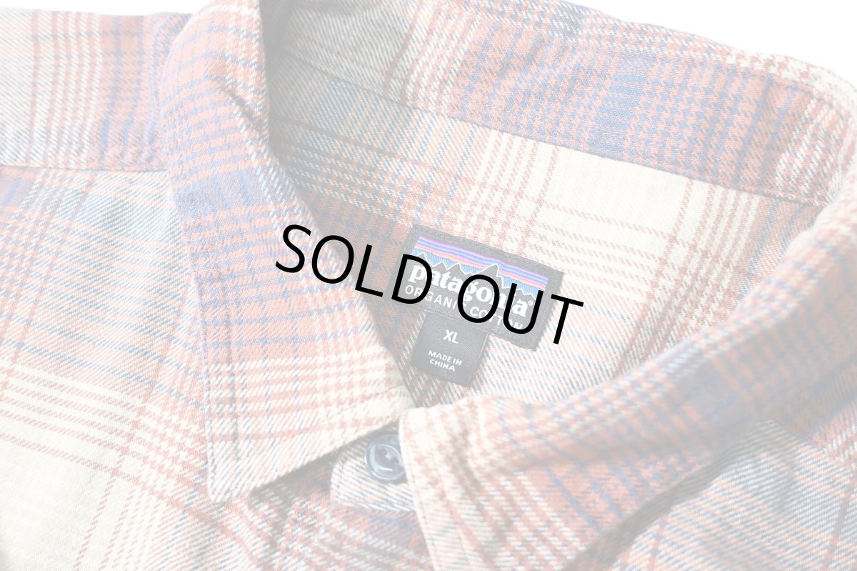 画像4: 19' Used patagonia Lightweight Fjord Flannel Shirt (4)