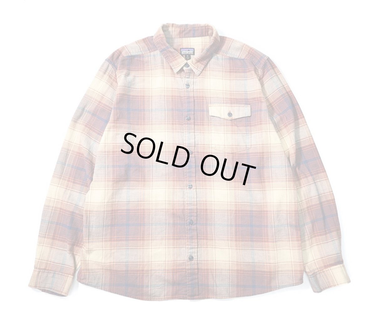 画像1: 19' Used patagonia Lightweight Fjord Flannel Shirt (1)