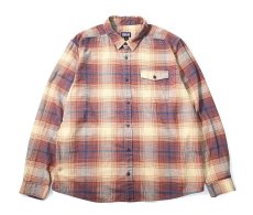 画像1: 19' Used patagonia Lightweight Fjord Flannel Shirt (1)
