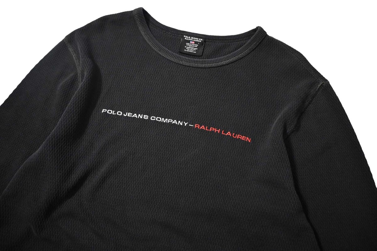 画像2: 90-00s Used Polo Jeans Co. Ralph Lauren L/S Thermal (2)