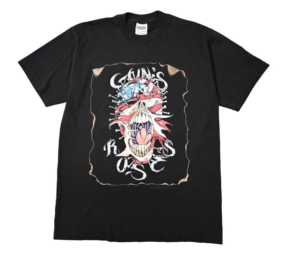 画像1: 90s Used Guns N' Roses Print Tee (1)