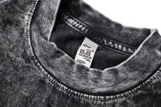 画像3: Los Angeles Apparel Mineral Wash Damaged S/S Tee Black (3)