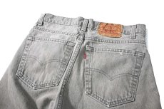 画像5: 87' Used Levi's 501 Denim Pants Grey made in USA (5)