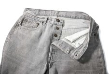 画像6: 88' Used Levi's 501 Denim Pants Grey made in USA (6)
