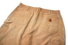 画像3: 16' Used Carhartt Duck Work Shorts Brown (3)