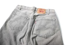 画像4: 88' Used Levi's 501 Denim Pants Grey made in USA (4)