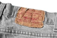 画像6: 87' Used Levi's 501 Denim Pants Grey made in USA (6)