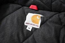 画像6: 13' Used Carhartt Quilted Flannel Lined Active Jacket Red made in USA (6)