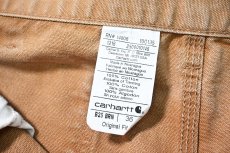 画像5: 16' Used Carhartt Duck Work Shorts Brown (5)