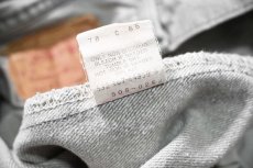 画像9: 87' Used Levi's 501 Denim Pants Grey made in USA (9)