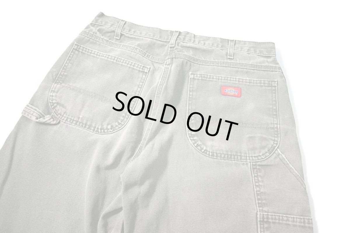 画像3: 00s Used Dickies Duck Work Shorts Moss (3)