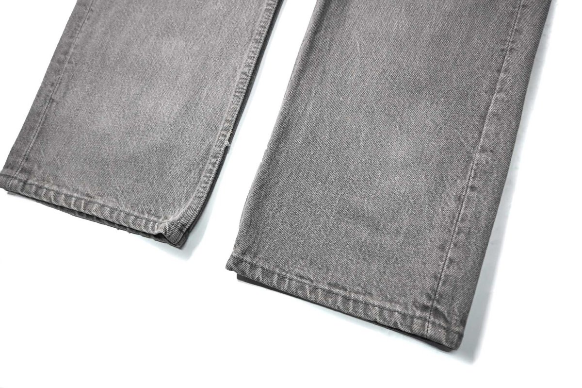 画像3: 88' Used Levi's 501 Denim Pants Grey made in USA (3)