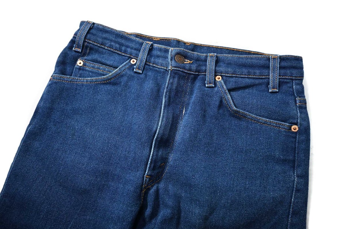 画像2: 96' Used Levi's 517 Stretch Denim Pants made in USA リーバイス (2)