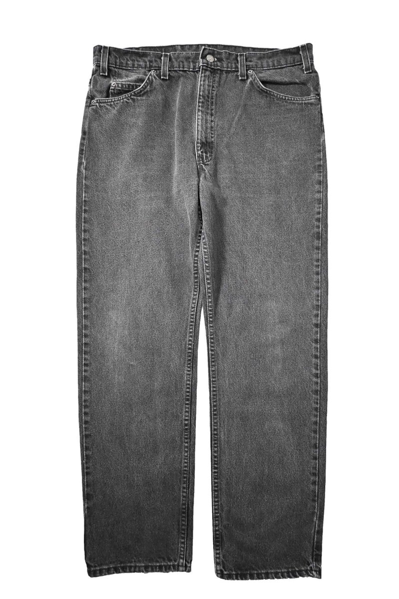 画像1: 94' Used Levi's 505 Denim Pants Black made in USA リーバイス (1)
