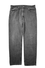 画像1: 94' Used Levi's 505 Denim Pants Black made in USA リーバイス (1)