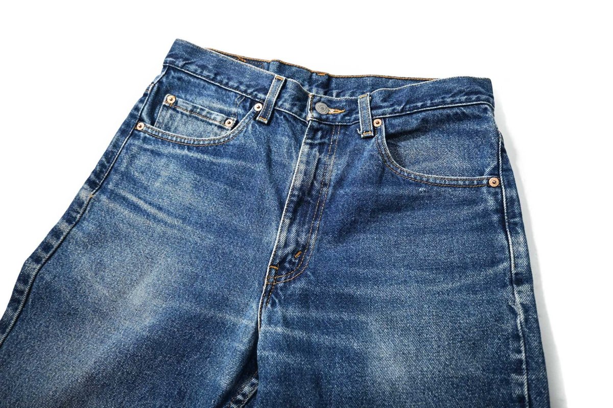 画像2: 00' Used Levi's 517 Denim Pants made in Mexico リーバイス (2)