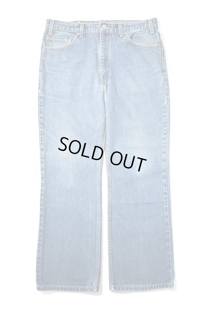 画像1: 02' Used Levi's 517 Denim Pants made in USA リーバイス (1)