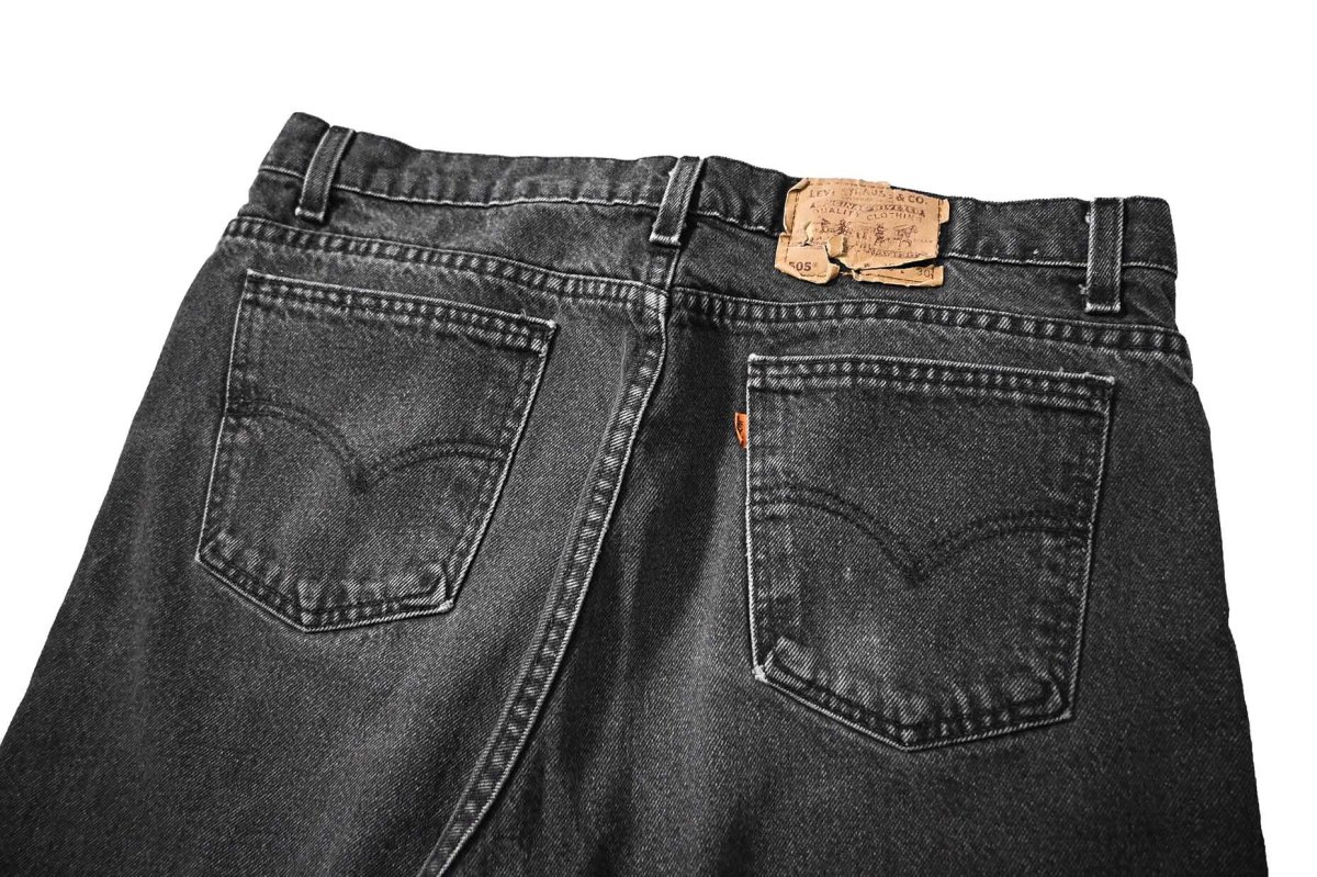 画像4: 94' Used Levi's 505 Denim Pants Black made in USA リーバイス (4)
